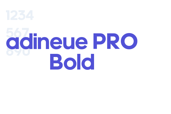 adineue PRO Bold