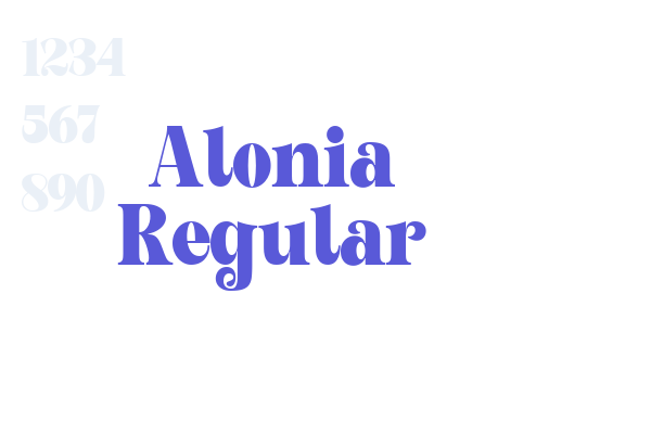 Alonia Regular