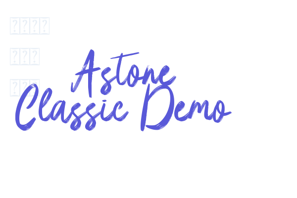 Astone Classic Demo