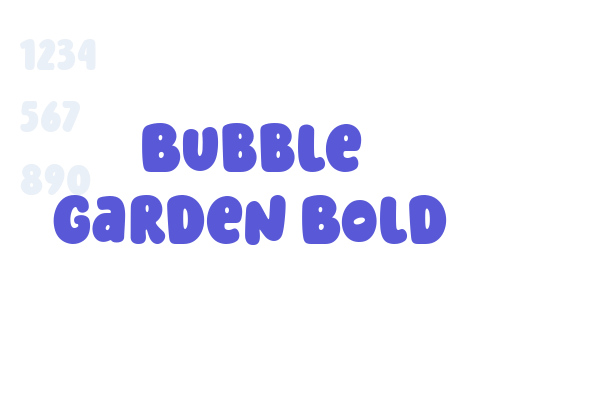 Bubble Garden Bold