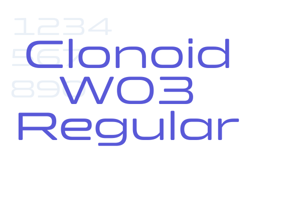 Clonoid W03 Regular