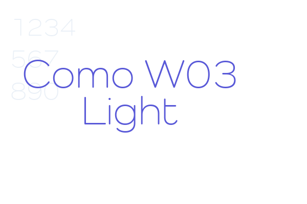 Como W03 Light