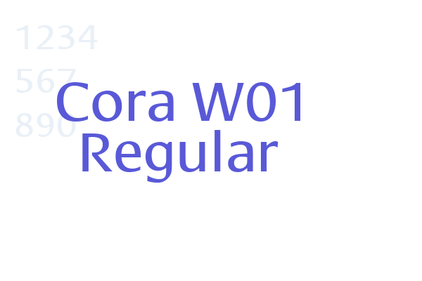 Cora W01 Regular