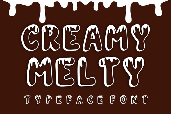 Creamy Melty font