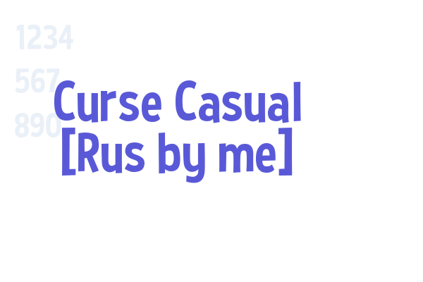 Curse Casual [Rus by me]