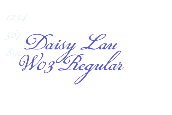 Daisy Lau W03 Regular