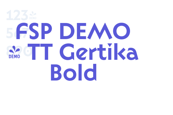 TT Gertika Bold