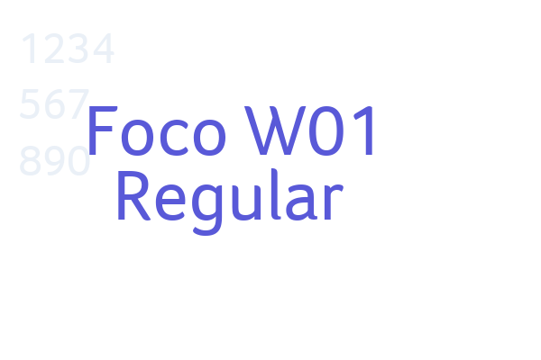 Foco W01 Regular