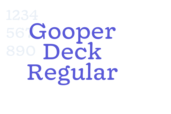 Gooper Deck Regular