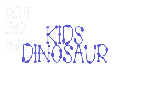 KIDS DINOSAUR