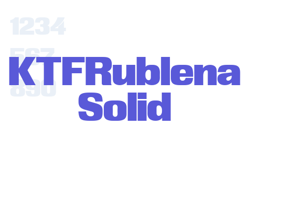 KTFRublena Solid