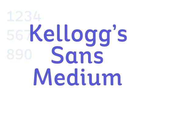 Kellogg’s Sans Medium