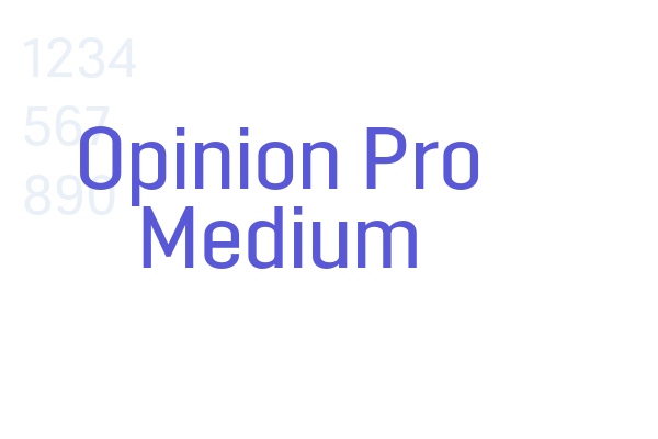 Opinion Pro Medium