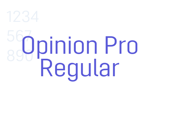 Opinion Pro Regular