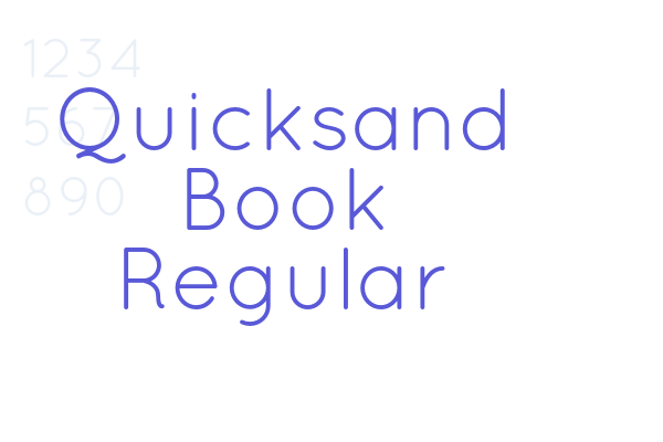 Quicksand Book Regular