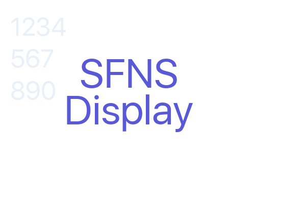 SFNS Display