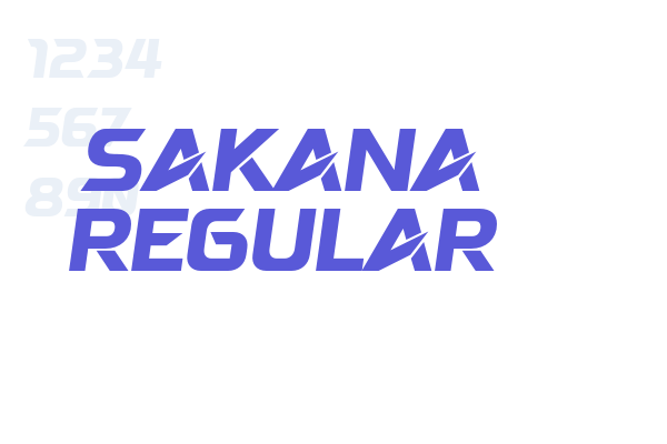 Sakana Regular