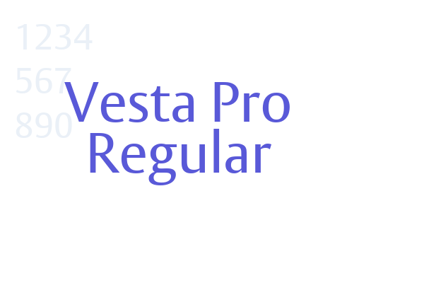 Vesta Pro Regular