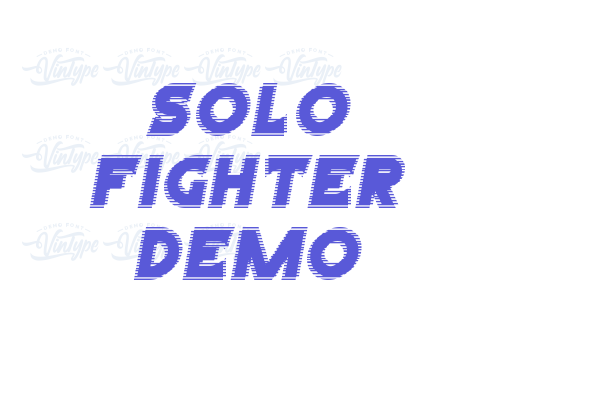 Solo Fighter font