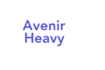 Avenir Heavy Font Free Download Now