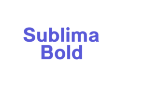 Sublima Bold Font Free [Download Now]