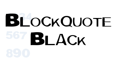 Blockquote Black