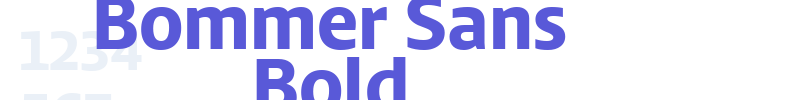 Bommer Sans Bold