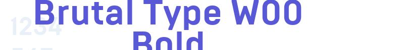 Brutal Type W00 Bold