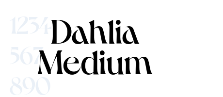 Dahlia Medium