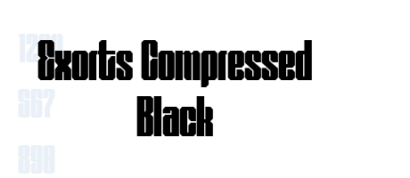 Exorts Compressed Black