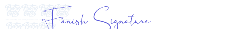 Fanish Signature