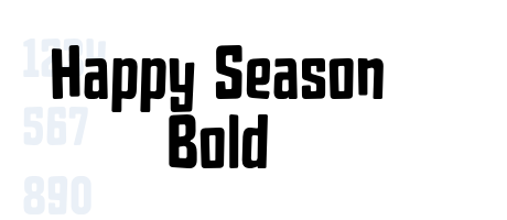 Happy Season Bold