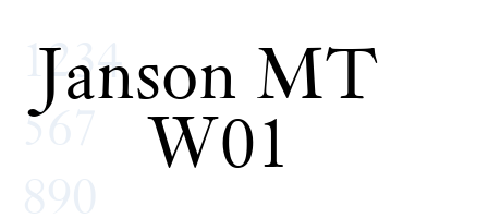 Janson MT W01