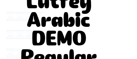 Lutfey Arabic DEMO Regular