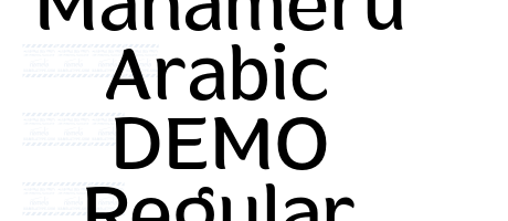 Mahameru Arabic DEMO Regular