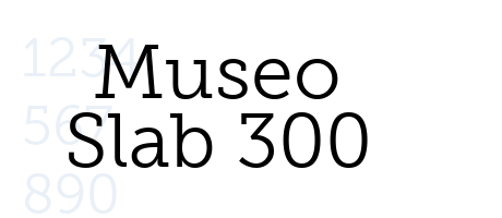 Museo Slab 300