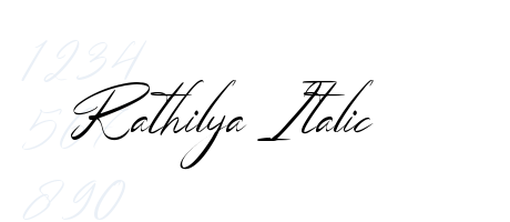 Rathilya Italic