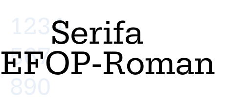 Serifa BEFOP-Roman