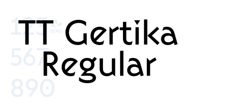 TT Gertika Regular