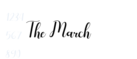 The March