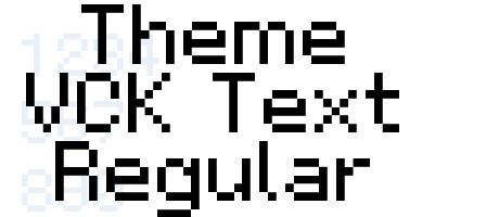 Theme VCK Text Regular