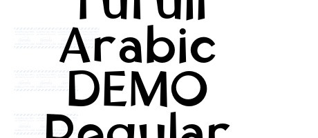 Tufuli Arabic DEMO Regular